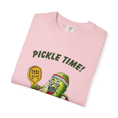 Pickle Time! Unisex Garment-Dyed T-shirt (Light Colors). Available in sizes S-4XL, 16 colors.