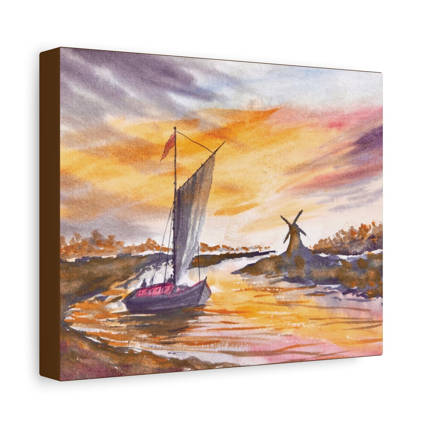 Dutchman’s Landing Matte Canvas, Stretched, 1.25". Available in sizes 10” x 8”-16” x 12”