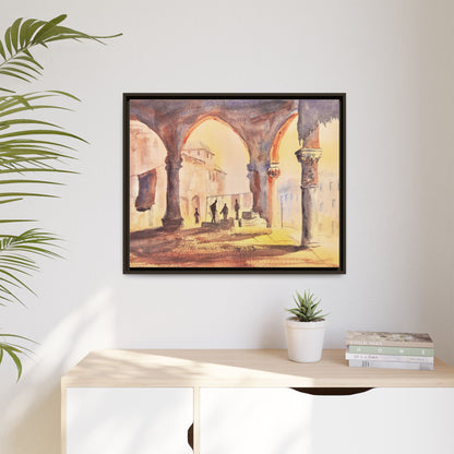 The Carpet Merchant, Framed (Black or Espresso). Available in sizes from 10”x8”-32”x24”