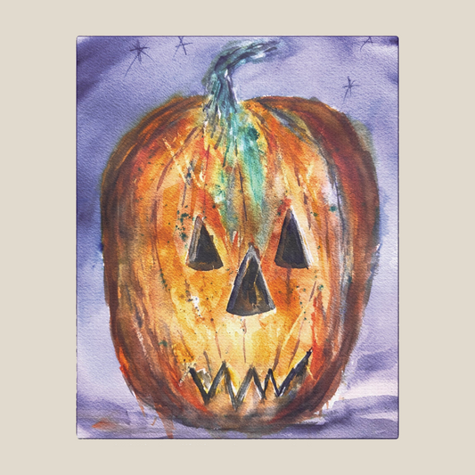 Playfully Spooky Matte Canvas, Stretched, 1.25". Available in sizes 8” x 10”-24”x32”