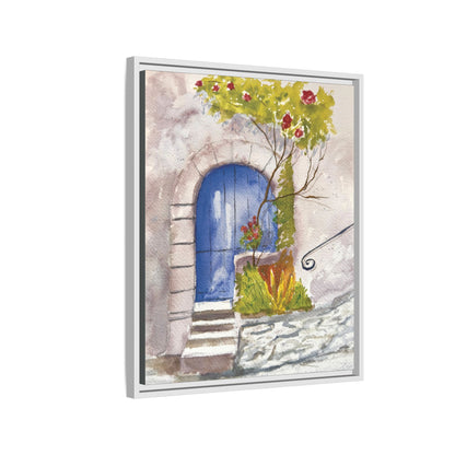 Blue Door, Framed (Black or Espresso). Available in sizes from 8”x10”-24”x32”