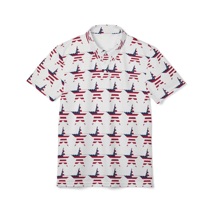 Star Spangled Unisex Polo Shirt
