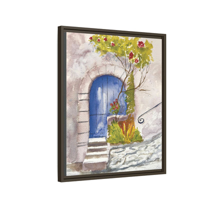 Blue Door, Framed (Black or Espresso). Available in sizes from 8”x10”-24”x32”