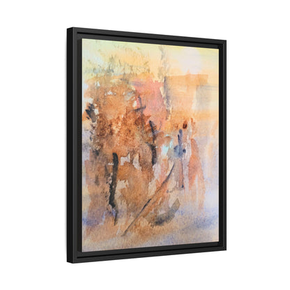 The Explorer Matte Canvas, Framed (Black or Espresso). Available in sizes 8”x10”-18”x24”
