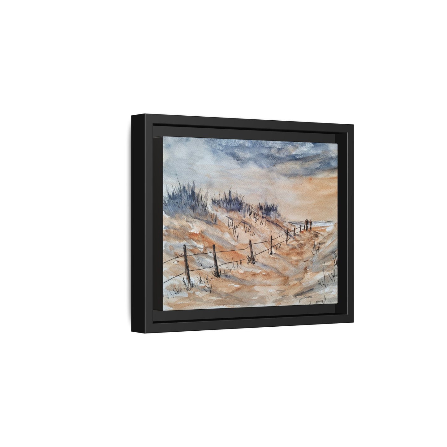 Moonrise Matte Canvas, Framed (Black or Espresso). Available in sizes from 10”x8”-24”x18”