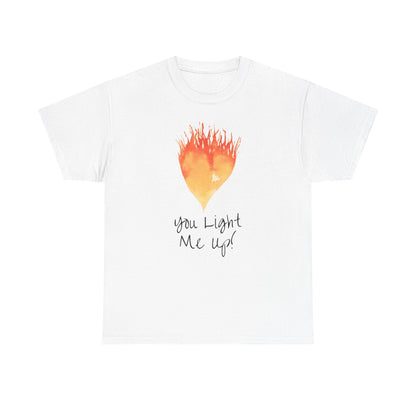 You Light Me Up Unisex Heavy Cotton Tee