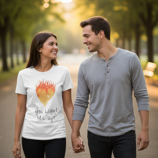 You Light Me Up Unisex Heavy Cotton Tee