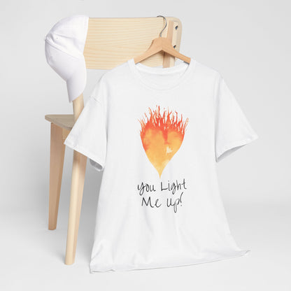 You Light Me Up Unisex Heavy Cotton Tee