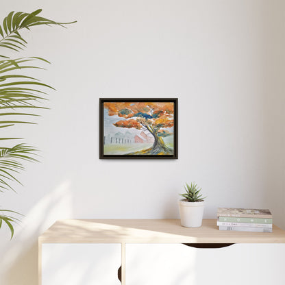 Autumn Oak, Framed (Black or Espresso). Available in sizes from 10”x8”-18”x12”