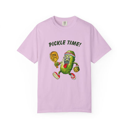 Pickle Time! Unisex Garment-Dyed T-shirt (Light Colors). Available in sizes S-4XL, 16 colors.