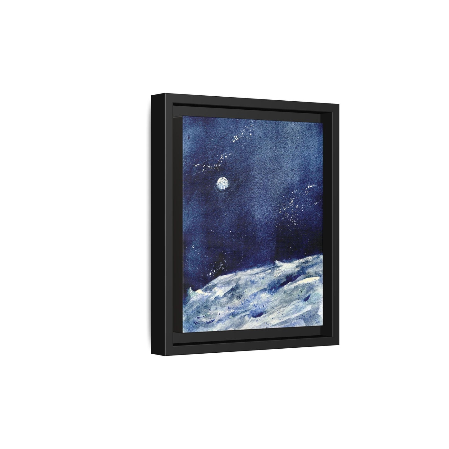 Where’s Artemis Matte Canvas, Framed (Black or Espresso). Available in sizes 8”x10”-12”x16”