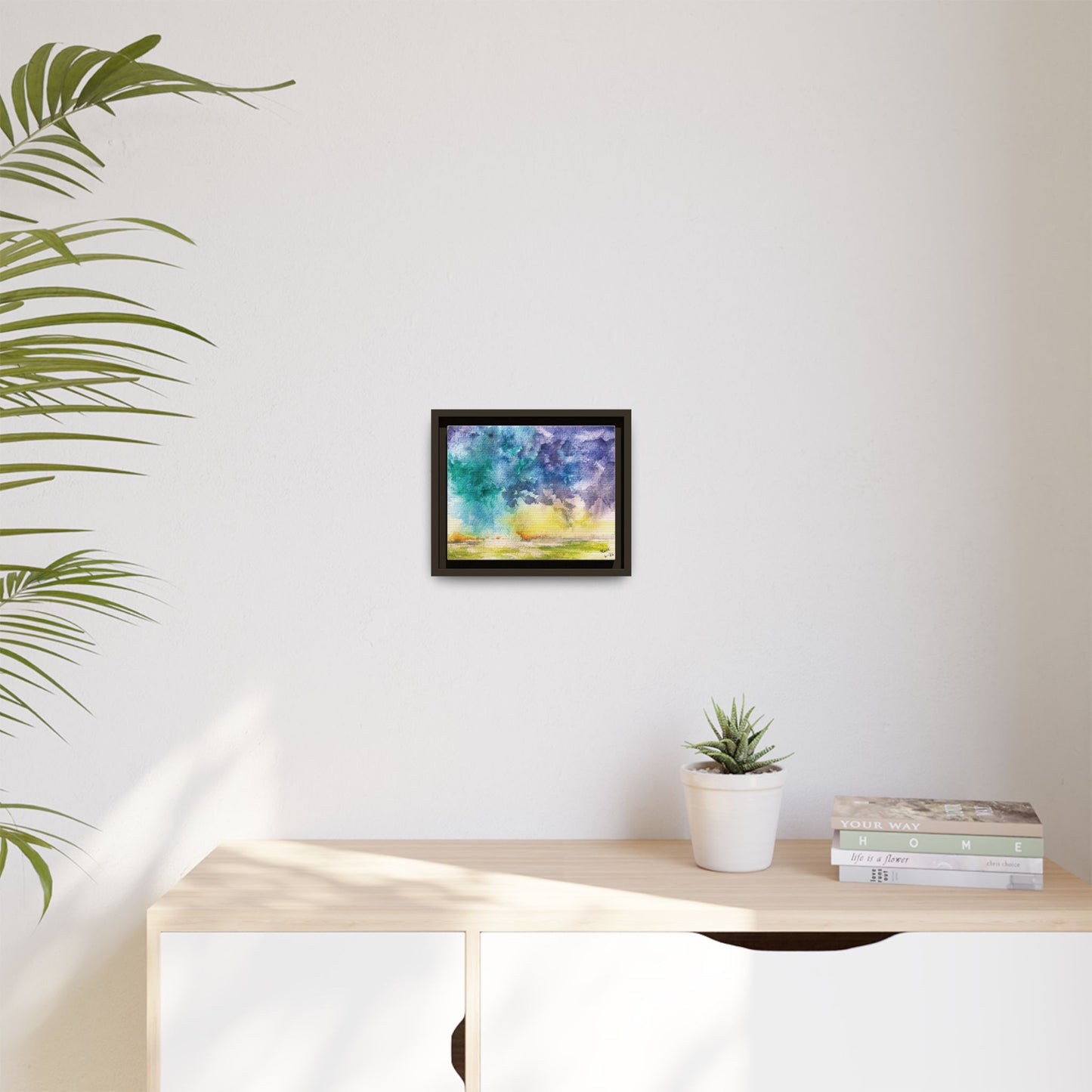 Beyond The Dryline Matte Canvas, Framed (Black or Espresso). Available in sizes from 10”x8”-30”x24”