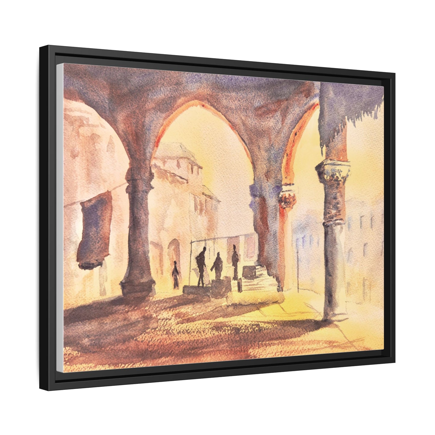 The Carpet Merchant, Framed (Black or Espresso). Available in sizes from 10”x8”-32”x24”