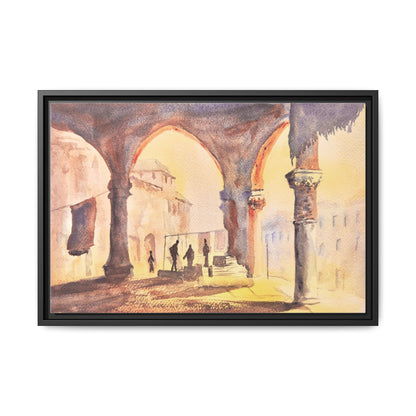 The Carpet Merchant, Framed (Black or Espresso). Available in sizes from 10”x8”-32”x24”