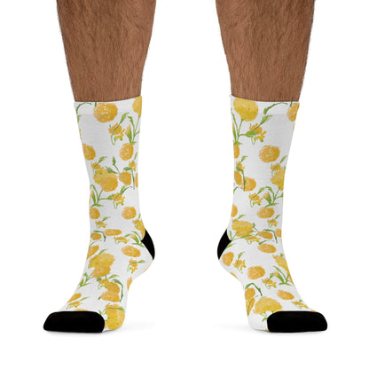 Mellow Marigolds Recycled Poly Socks