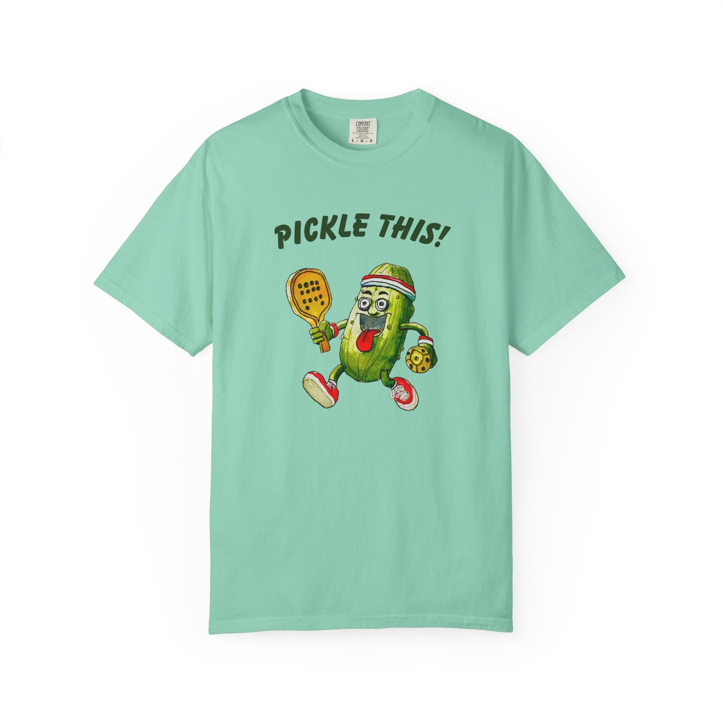 Pickle This! Unisex Garment-Dyed T-shirt (Light Colors). Available in sizes S-4XL, 16 colors.