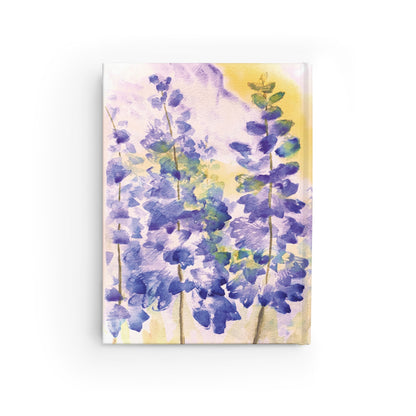 Lively Larkspur Journal - Ruled Line