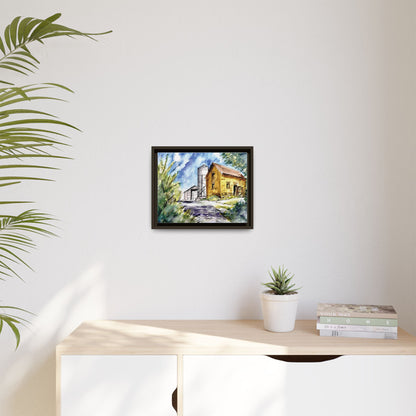 Ye Olde Barn, Framed (Black or Espresso). Available in sizes from 10”x8”-32”x24”