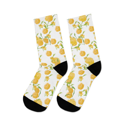 Mellow Marigolds Recycled Poly Socks