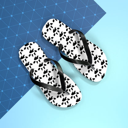Kitty Paw Flip Flops