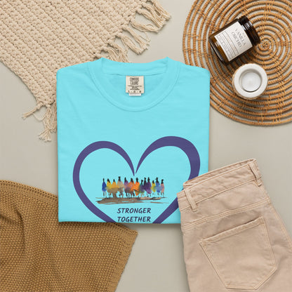 Stronger Together Heart Unisex T-shirt