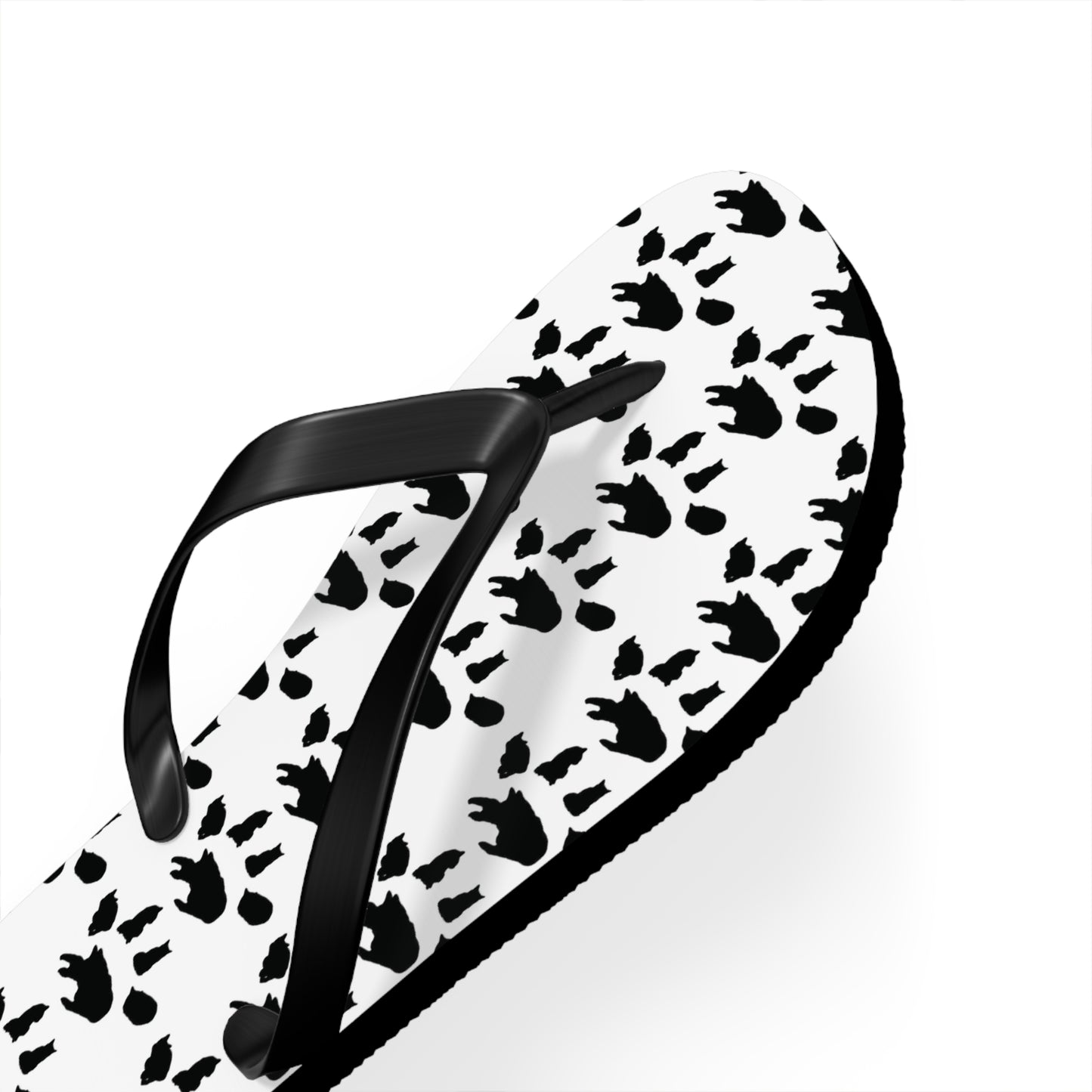 Kitty Paw Flip Flops