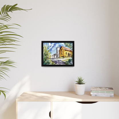 Ye Olde Barn, Framed (Black or Espresso). Available in sizes from 10”x8”-32”x24”