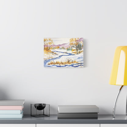 Still Moving Matte Canvas, Stretched, 1.25". Available in sizes 10” x 8”-16” x 12”