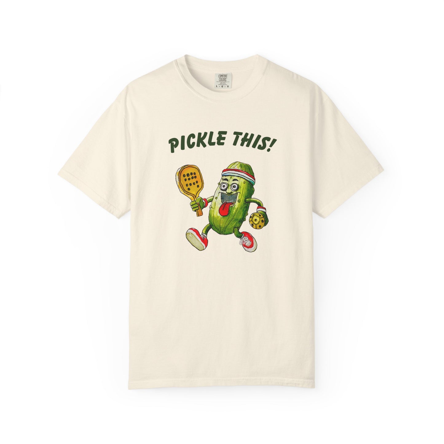 Pickle This! Unisex Garment-Dyed T-shirt (Light Colors). Available in sizes S-4XL, 16 colors.