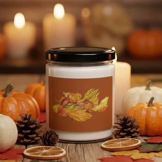Colorfall Scented Soy Candle, 9oz