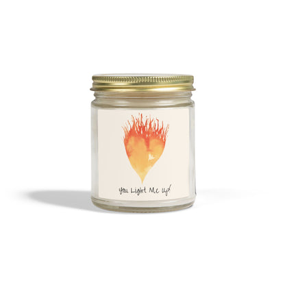 You Light Me Up Candle, Coconut Apricot Wax (9 oz.)
