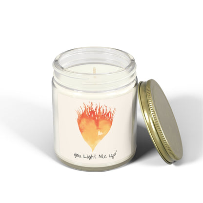 You Light Me Up Candle, Coconut Apricot Wax (9 oz.)
