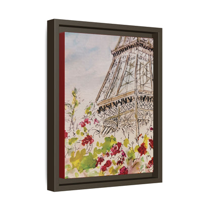 Eiffel Tower, Framed (Black or Espresso). Available in sizes from 8”x10”-16”x20”