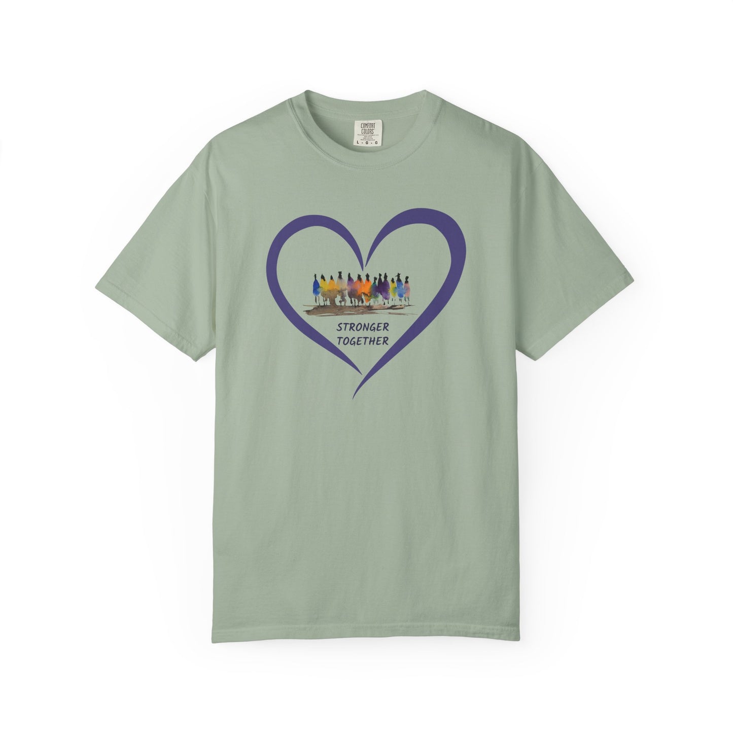 Stronger Together Heart Unisex T-shirt