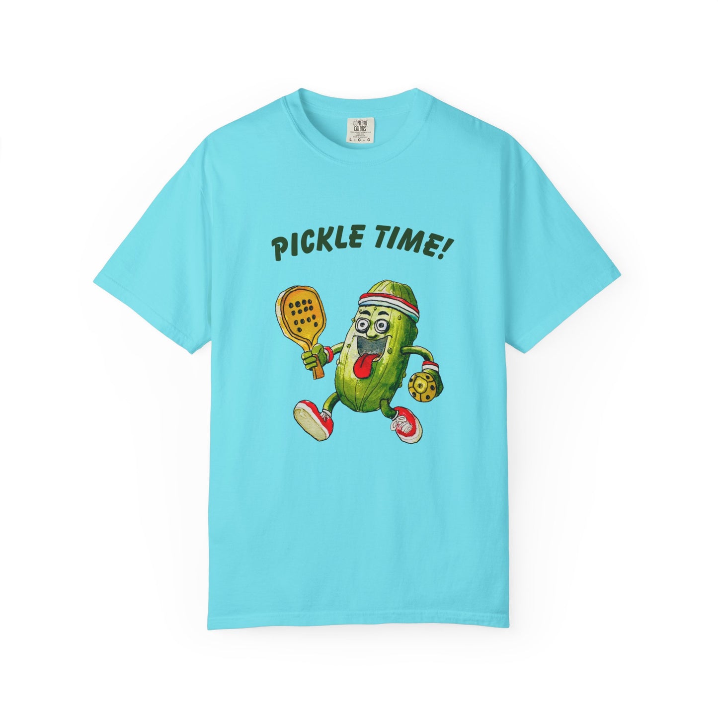 Pickle Time! Unisex Garment-Dyed T-shirt (Light Colors). Available in sizes S-4XL, 16 colors.