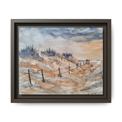 Moonrise Matte Canvas, Framed (Black or Espresso). Available in sizes from 10”x8”-24”x18”