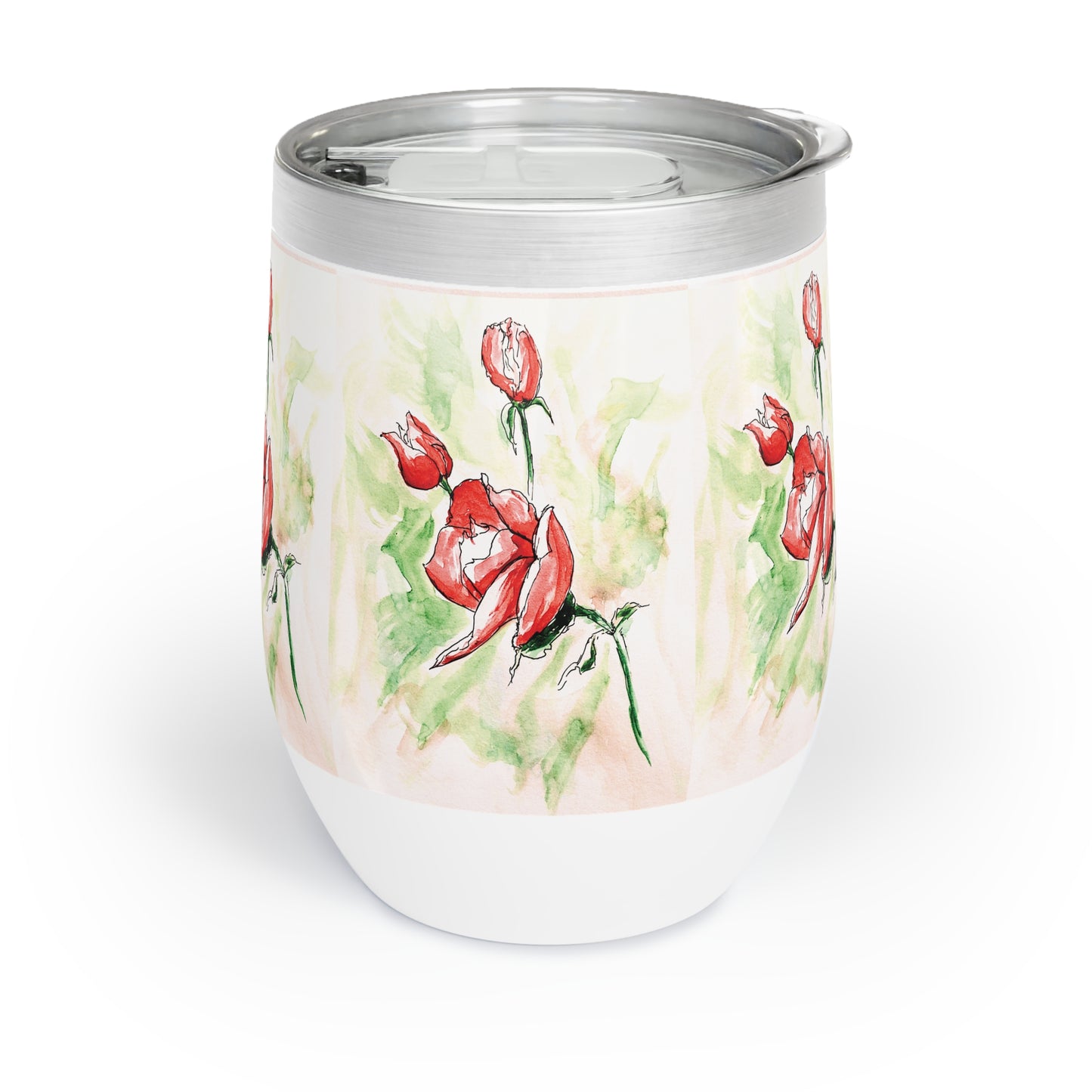 Resounding Roses Chill Wine Tumbler (12 oz.)