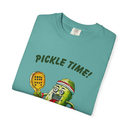 Pickle Time! Unisex Garment-Dyed T-shirt (Light Colors). Available in sizes S-4XL, 16 colors.