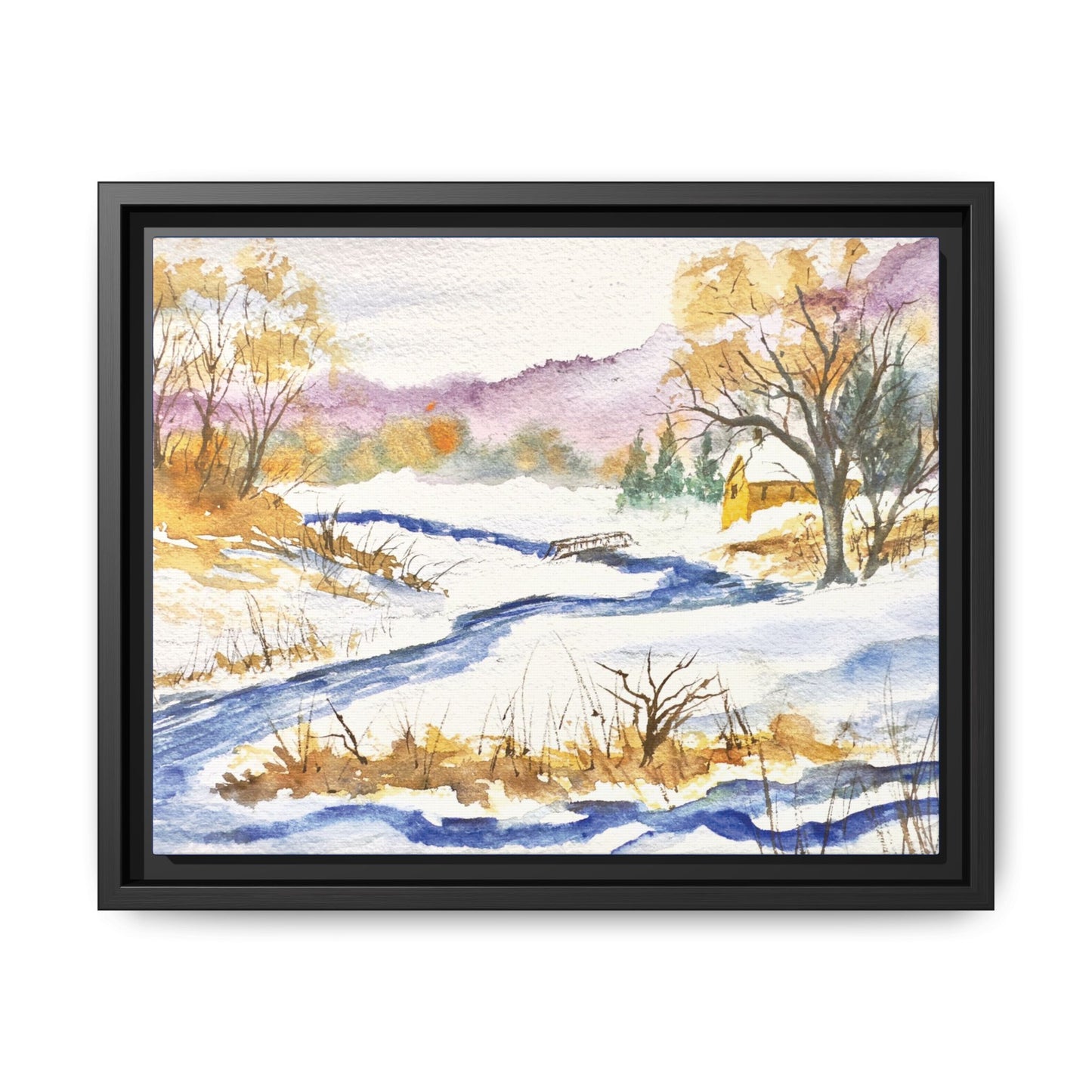 Still Moving, Framed (Black or Espresso). Available in sizes from 10”x8”-20”x16”