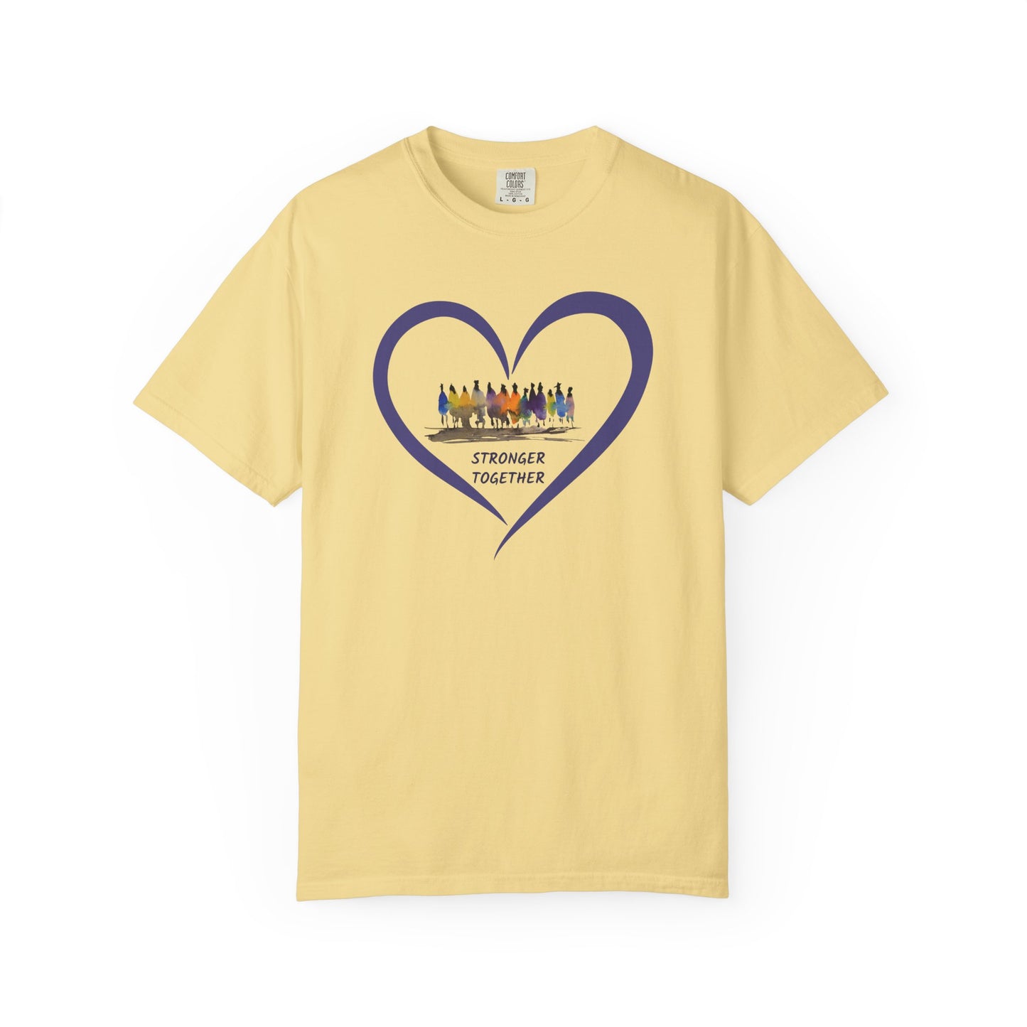 Stronger Together Heart Unisex T-shirt