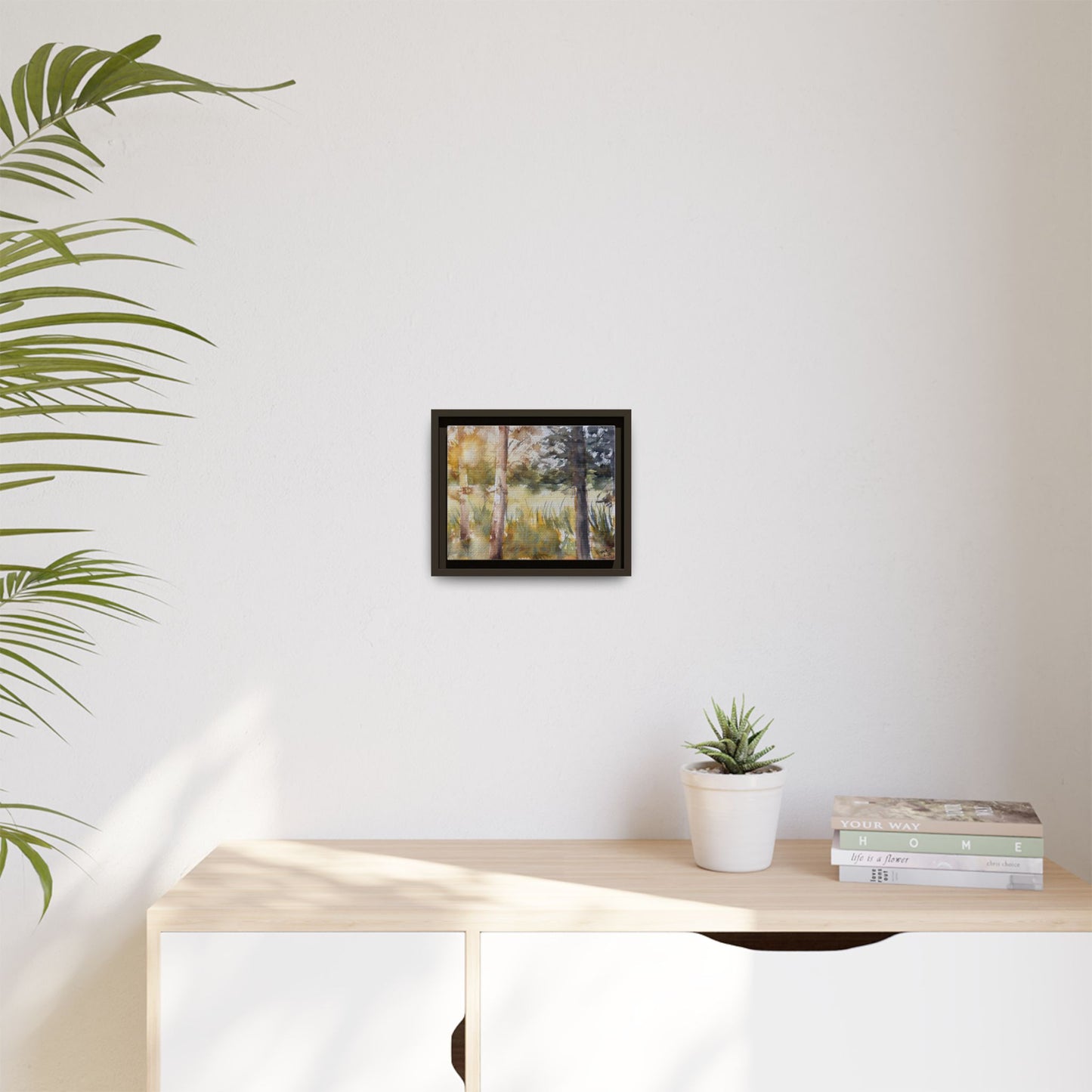Golden Hour — Framed Matte Canvas