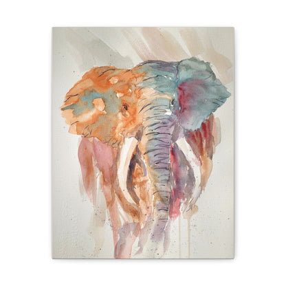 Bull in a Dust Storm Matte Canvas, Stretched, 1.25". Available in sizes 8” x 10”-18” x 24”