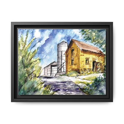 Ye Olde Barn, Framed (Black or Espresso). Available in sizes from 10”x8”-32”x24”