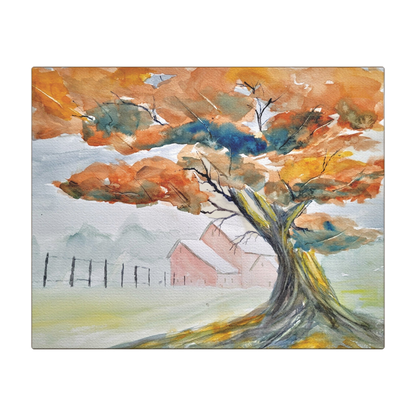 Autumn Oak Matte Canvas, Stretched, 1.25". Available in sizes 10” x 8”-20” x 16”