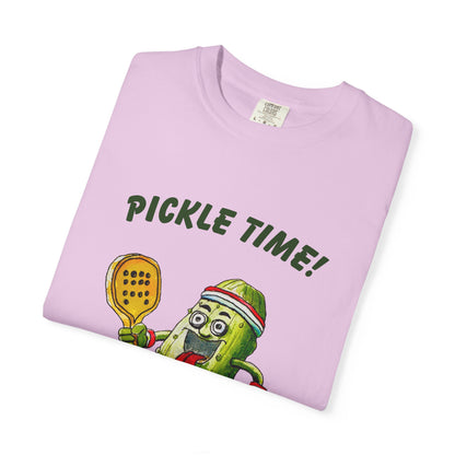 Pickle Time! Unisex Garment-Dyed T-shirt (Light Colors). Available in sizes S-4XL, 16 colors.