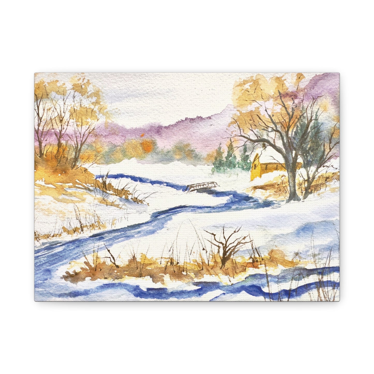 Still Moving Matte Canvas, Stretched, 1.25". Available in sizes 10” x 8”-16” x 12”