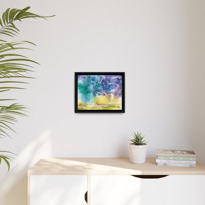 Beyond The Dryline Matte Canvas, Framed (Black or Espresso). Available in sizes from 10”x8”-30”x24”