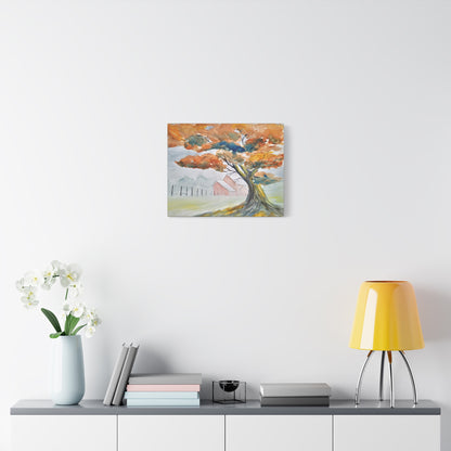 Autumn Oak Matte Canvas, Stretched, 1.25". Available in sizes 10” x 8”-20” x 16”