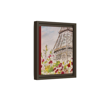 Eiffel Tower, Framed (Black or Espresso). Available in sizes from 8”x10”-16”x20”
