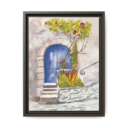 Blue Door, Framed (Black or Espresso). Available in sizes from 8”x10”-24”x32”